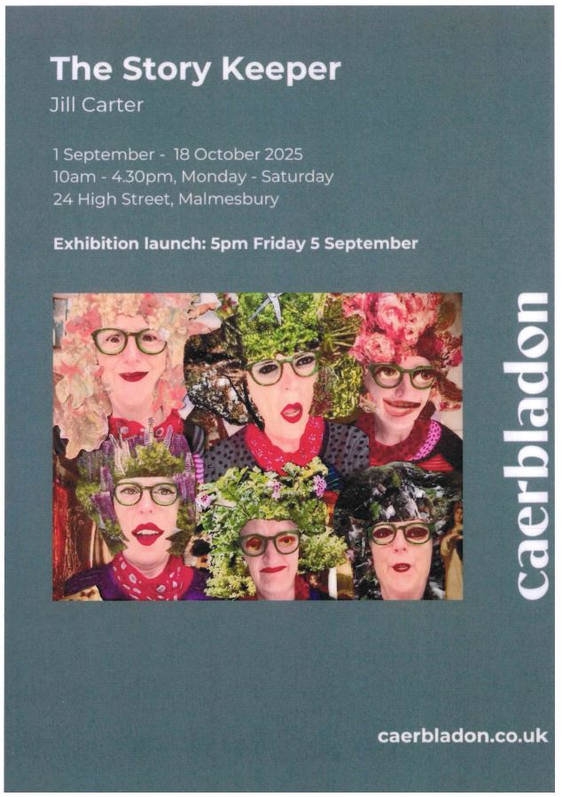 Caerbladon Exhibition -'The Story Keeper' Jill Carter